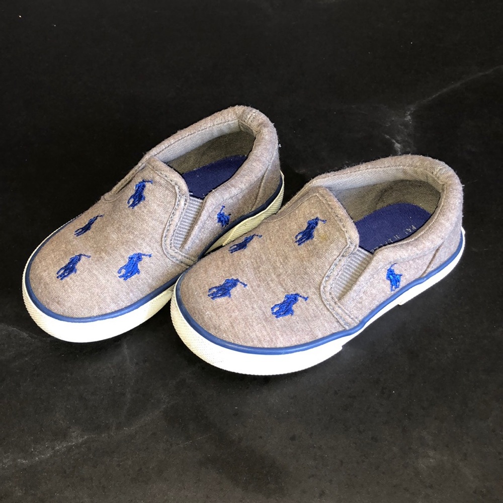 POLO RALPH LAUREN - toddler canvas shoes